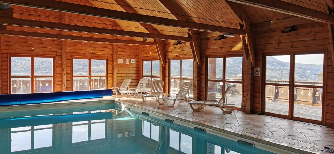 Chalet Aneloup Vue D'Exception A La Joue Du Loup Le Devoluy Bagian luar foto