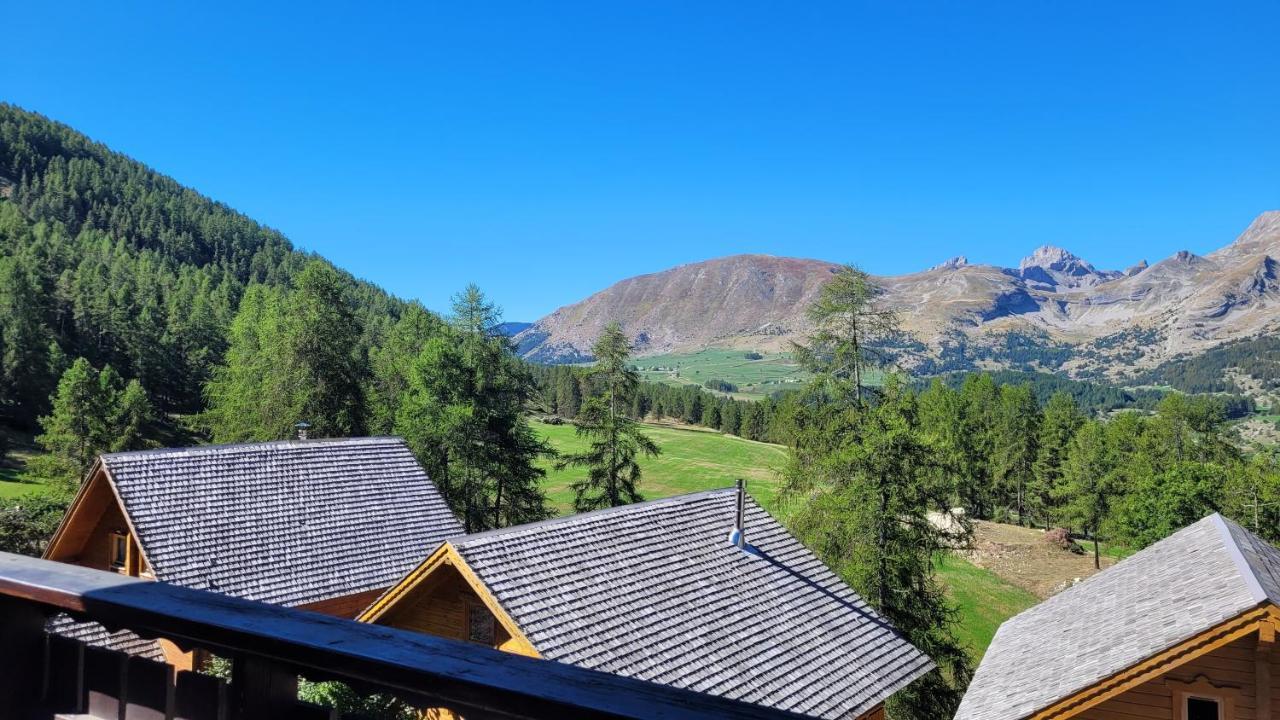 Chalet Aneloup Vue D'Exception A La Joue Du Loup Le Devoluy Bagian luar foto