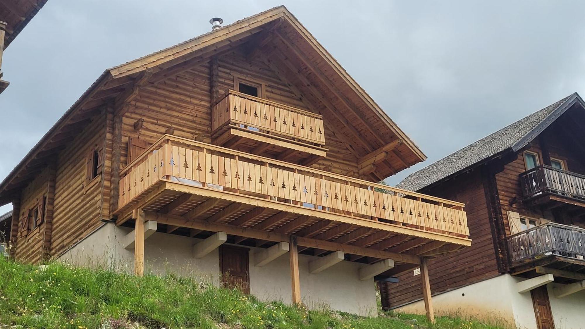 Chalet Aneloup Vue D'Exception A La Joue Du Loup Le Devoluy Bagian luar foto