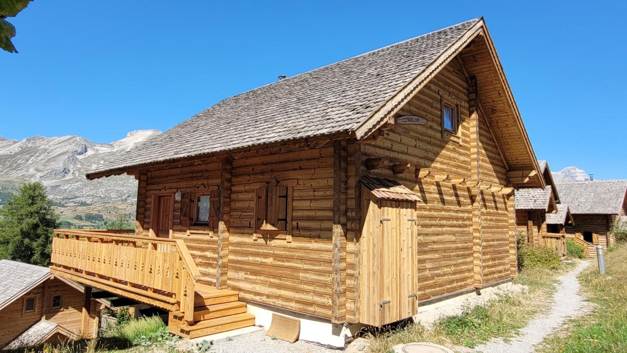 Chalet Aneloup Vue D'Exception A La Joue Du Loup Le Devoluy Bagian luar foto