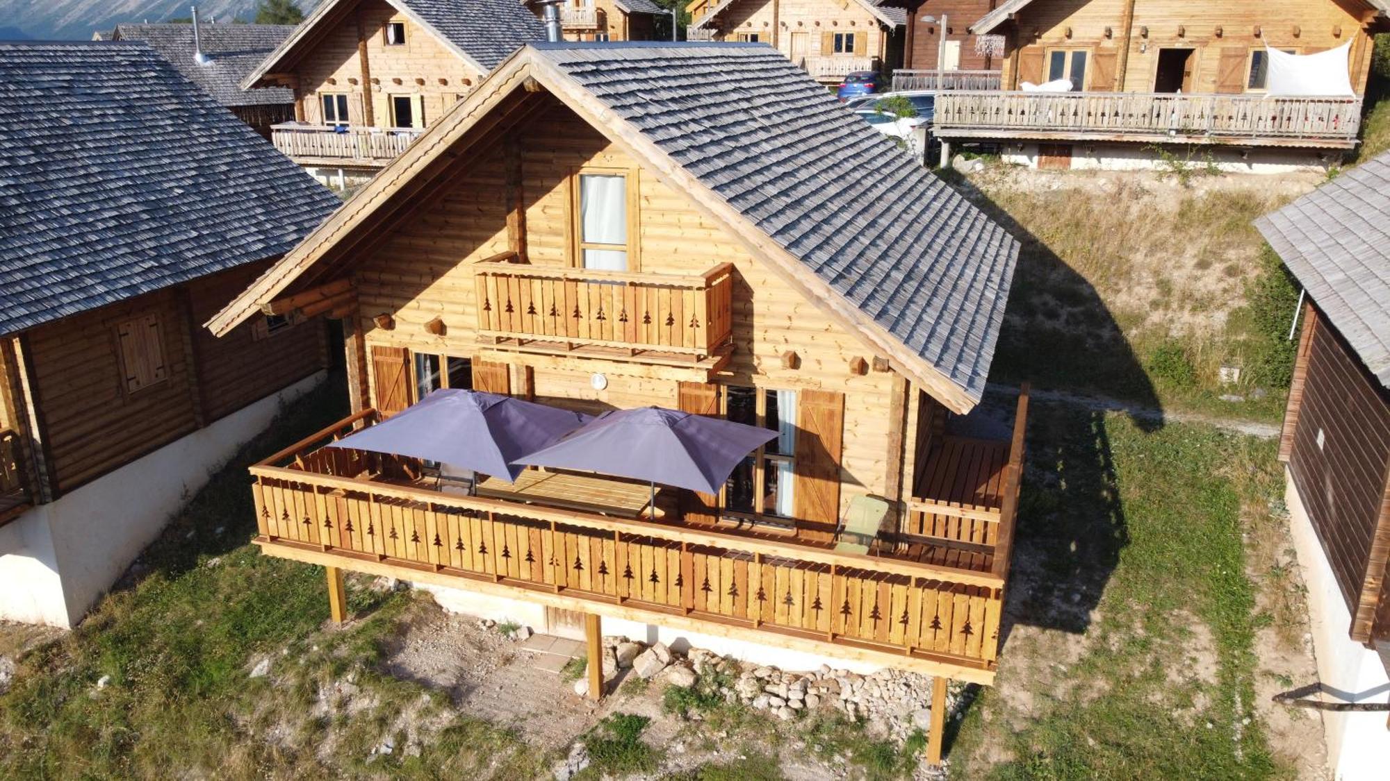 Chalet Aneloup Vue D'Exception A La Joue Du Loup Le Devoluy Bagian luar foto